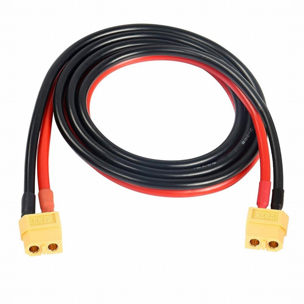 Chenyang XT60 Female to Female 12AWG Extension Cable Connector for RC Battery Portable Power Station Solar Panel PW-052-FF