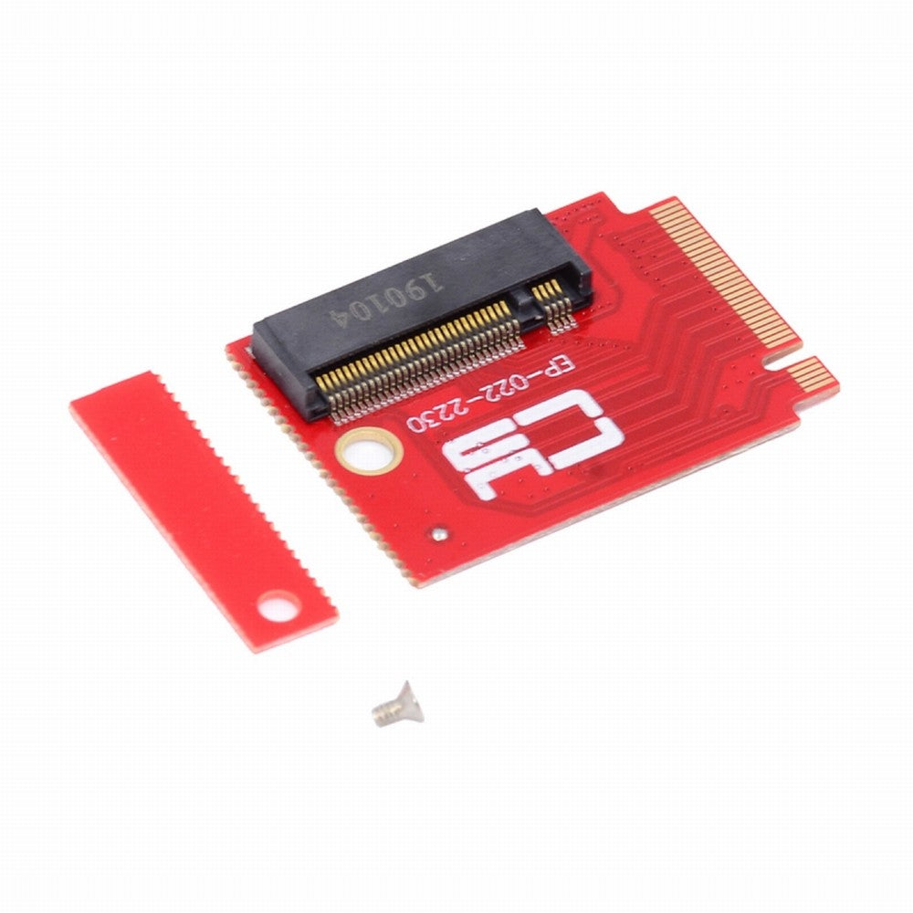 Chenyang NVME M-Key 22x30mm to 22x80mm NGFF Extension SSD Upgrade Adapter Compatible with ROG Ally Gaming EP-022-2230MM