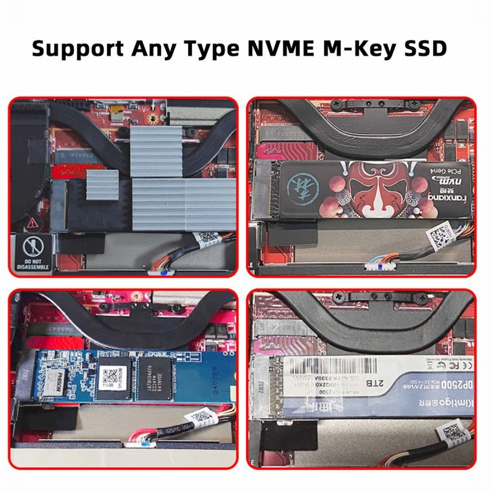 Chenyang NVME M-Key 22x30mm to 22x80mm NGFF Extension SSD Upgrade Adapter Compatible with ROG Ally Gaming EP-022-2230MM