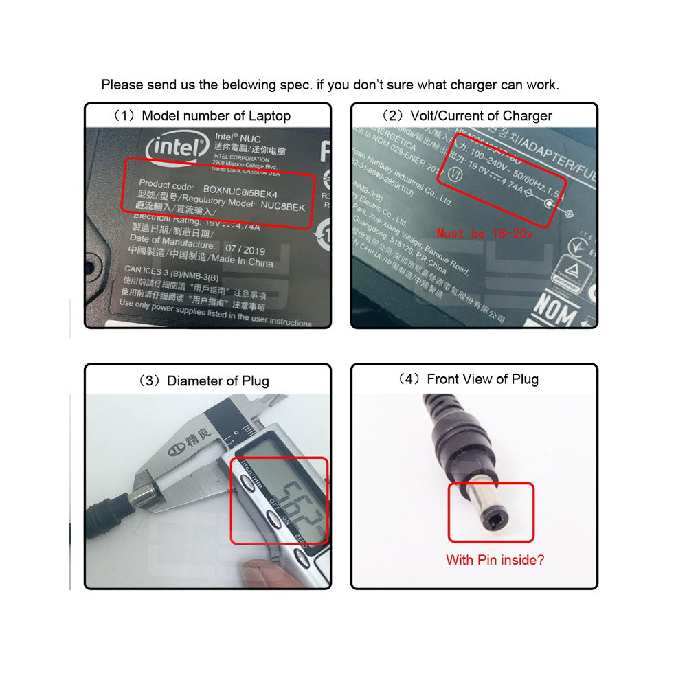 Chenyang Type C USB-C Input to 20V DC 5.5*2.5mm Output Power 100W 135W 140W 65W PD Charge Cable for Laptop UC-065-5525MM