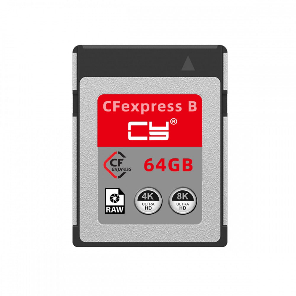 Chenyang CFexpress Type-B 64GB Memory Card CFE CFB Adapter Compatible with XS Camera 8K RAW PCIe Expansion SA-079-064G