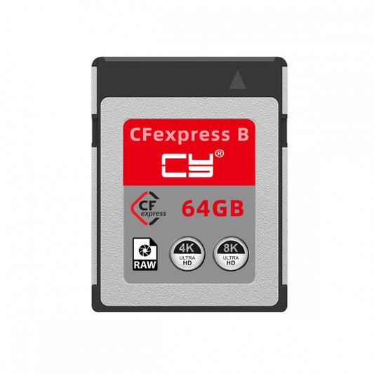 Chenyang CFexpress Type-B 64GB Memory Card CFE CFB Adapter Compatible with XS Camera 8K RAW PCIe Expansion SA-079-064G