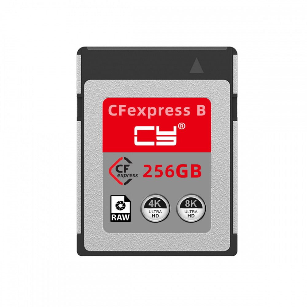 Chenyang CFexpress Type-B 256GB Memory Card CFE CFB Adapter Compatible with XS Camera 8K RAW PCIe Expansion SA-079-256G