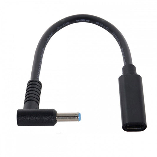 Chenyang Type C USB-C Female Input to DC 4.5*3.0mm Power PD Charge Cable fit for HP Laptop 18-20V UC-109-4530HP