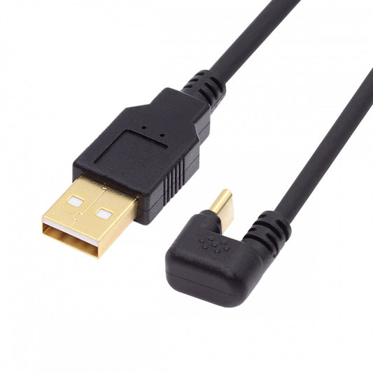 Chenyang USB2.0 Type-A to Type C USB-C Male to Male Power Data Cable 480Mbps USB-C Opposite U Shape Back Angled UC-023-OS