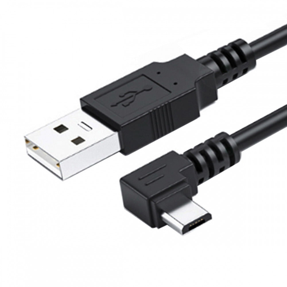 Chenyang Right Angled 90 Degree Micro USB 5Pin to USB 2.0 Data Charge Cable for Phone Tablet U2-089-RI