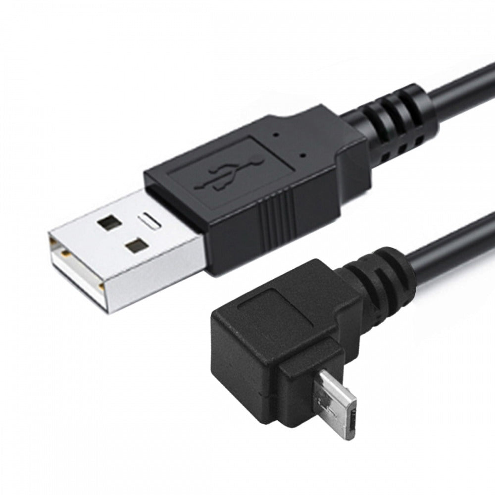 Chenyang Up Angled 90 Degree Micro USB Male to USB Data Charge Cable for i9500 9300 N7100 U2-089-UP