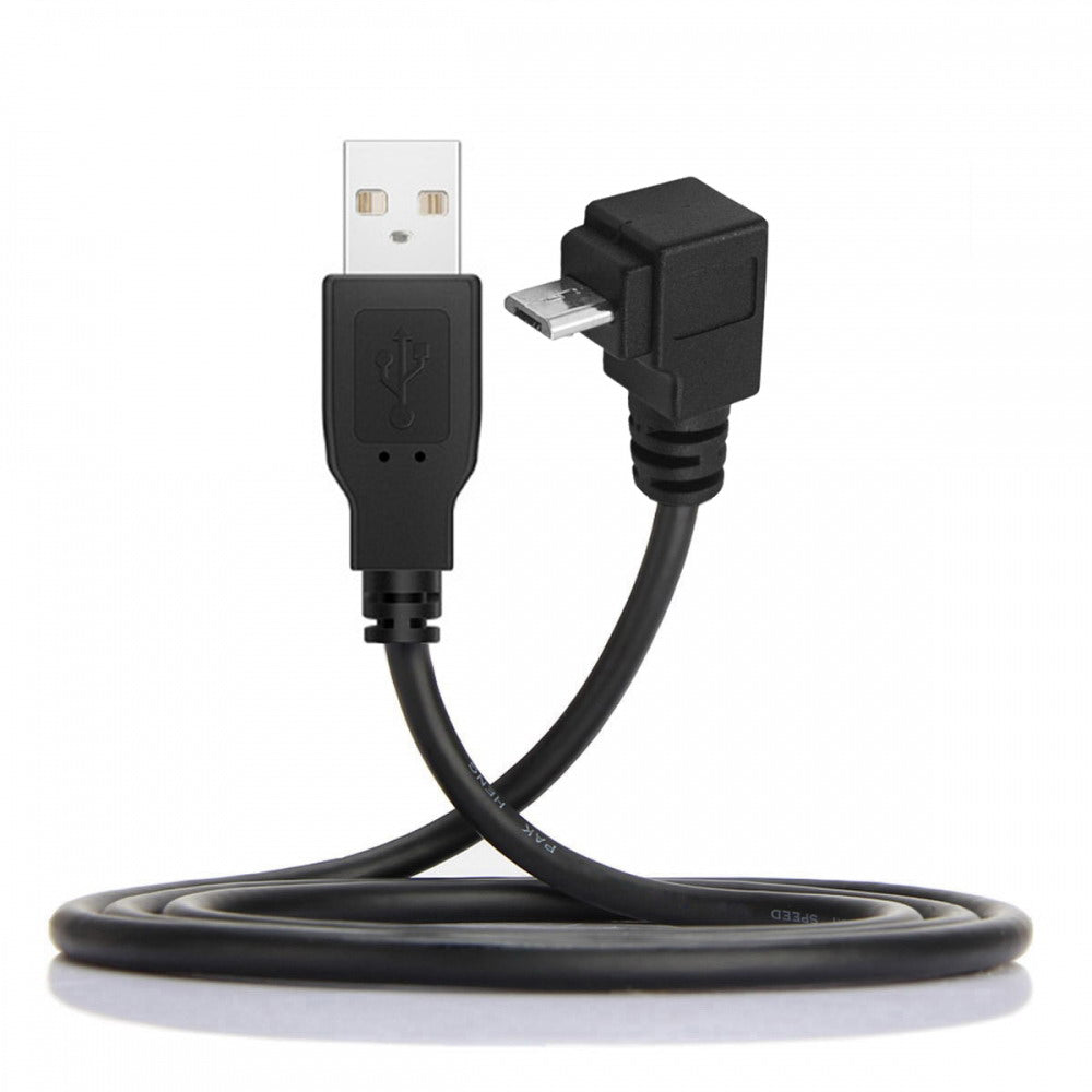 Chenyang Up Angled 90 Degree Micro USB Male to USB Data Charge Cable for i9500 9300 N7100 U2-089-UP