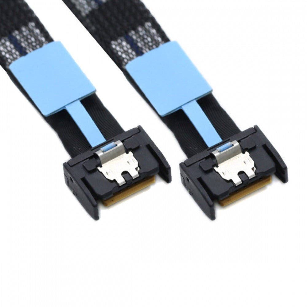 Chenyang PCI-E 5.0 Mini Cool Edge IO MCIO PCI-E 4i 38Pin Male to MCIO 4i SFF-TA-1016 Extender Cable 50cm SF-079