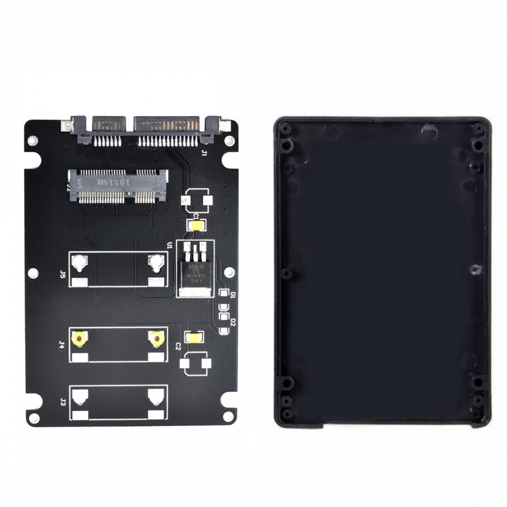 Chenyang Mini PCI-E mSATA SSD to 2.5" SATA Hard Disk Enclosure Case Converter Adapter for MSATA SSD SA-092