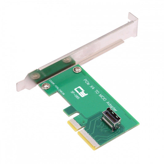 Chenyang PCI-Express 5.0 4.0 4X to MCIO Mini Cool Edge IO Female Host Adapter for PCIe Nvme U.2 SSD SF-085