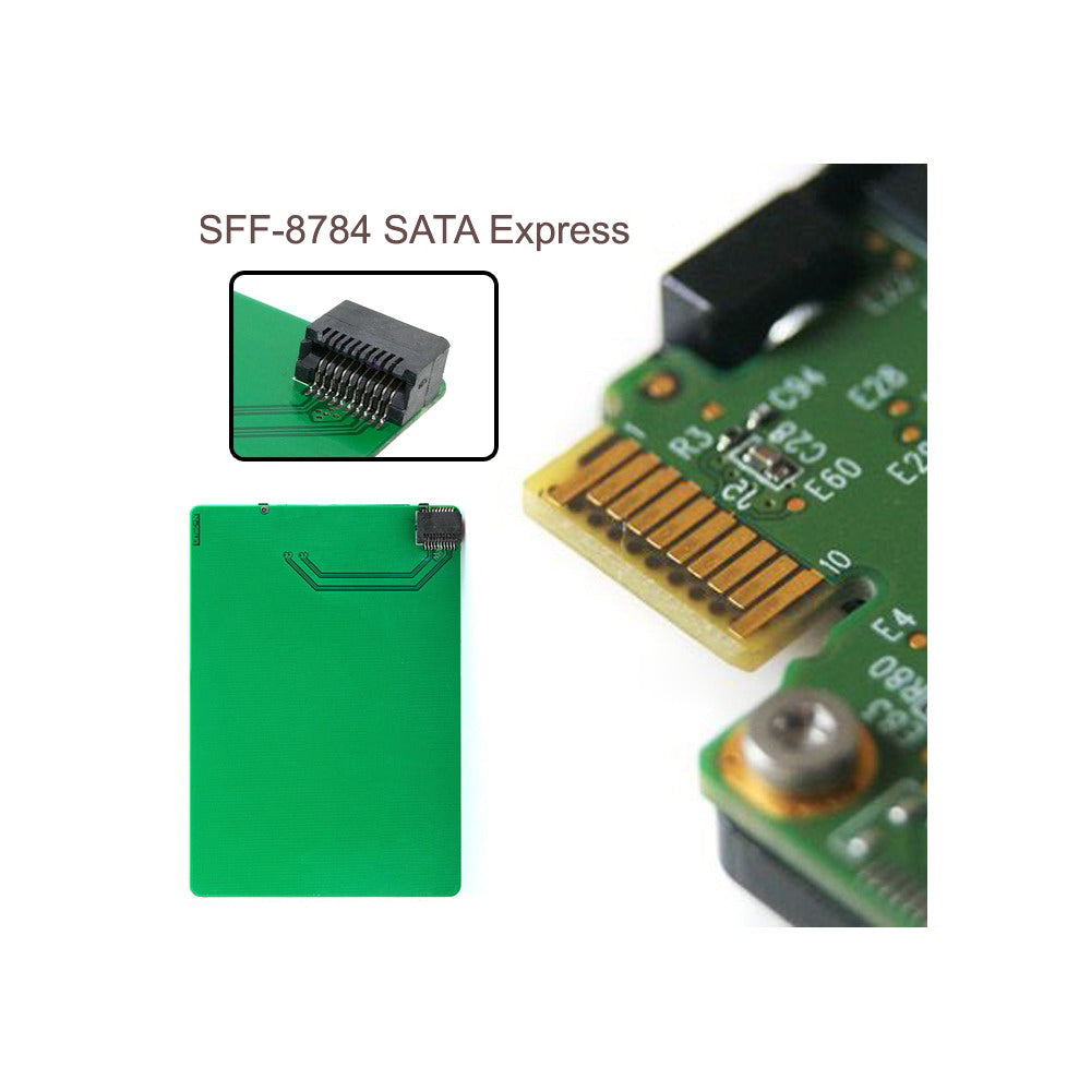 Chenyang WD5000MPCK SFF-8784 SATA Express to SATA3.0 2.5inch 6Gbps Add on Cards PCBA for 5mm UltraSlim Hard Disk SSD SA-118