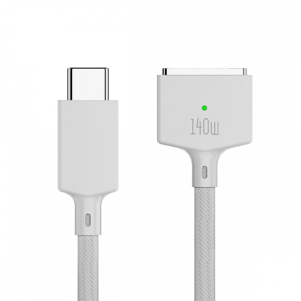 Chenyang Type C USB-C Input to Magnetic 3 Output Power 96W 100W 140W 65W PD Charge Cable for M2 M3 Mac Air Pro Blue UC-065-M2M3