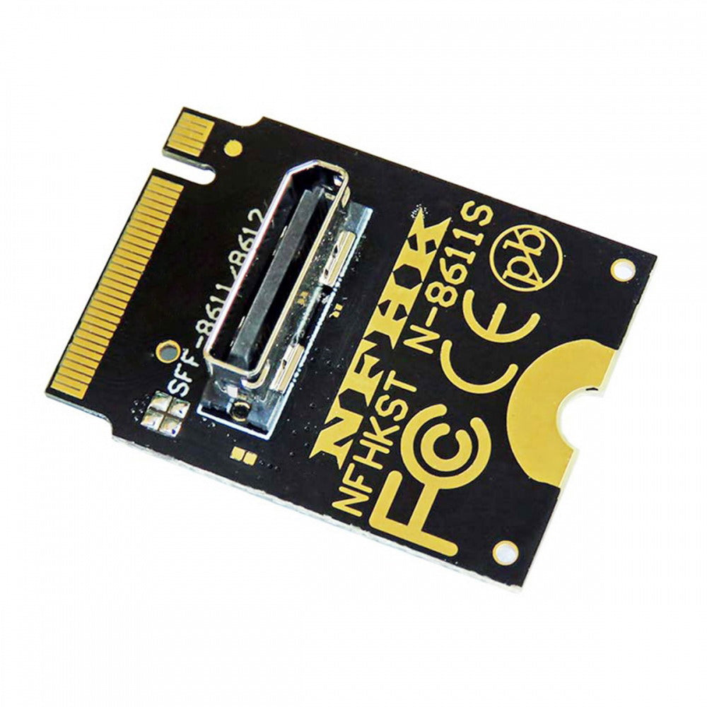 Chenyang 2230 PCI-E4.0 M.2 M-key to Oculink SFF-8612 SFF-8611 Vertical Host Adapter for NVME U.2 SSD eGPU SF-023-2230MM