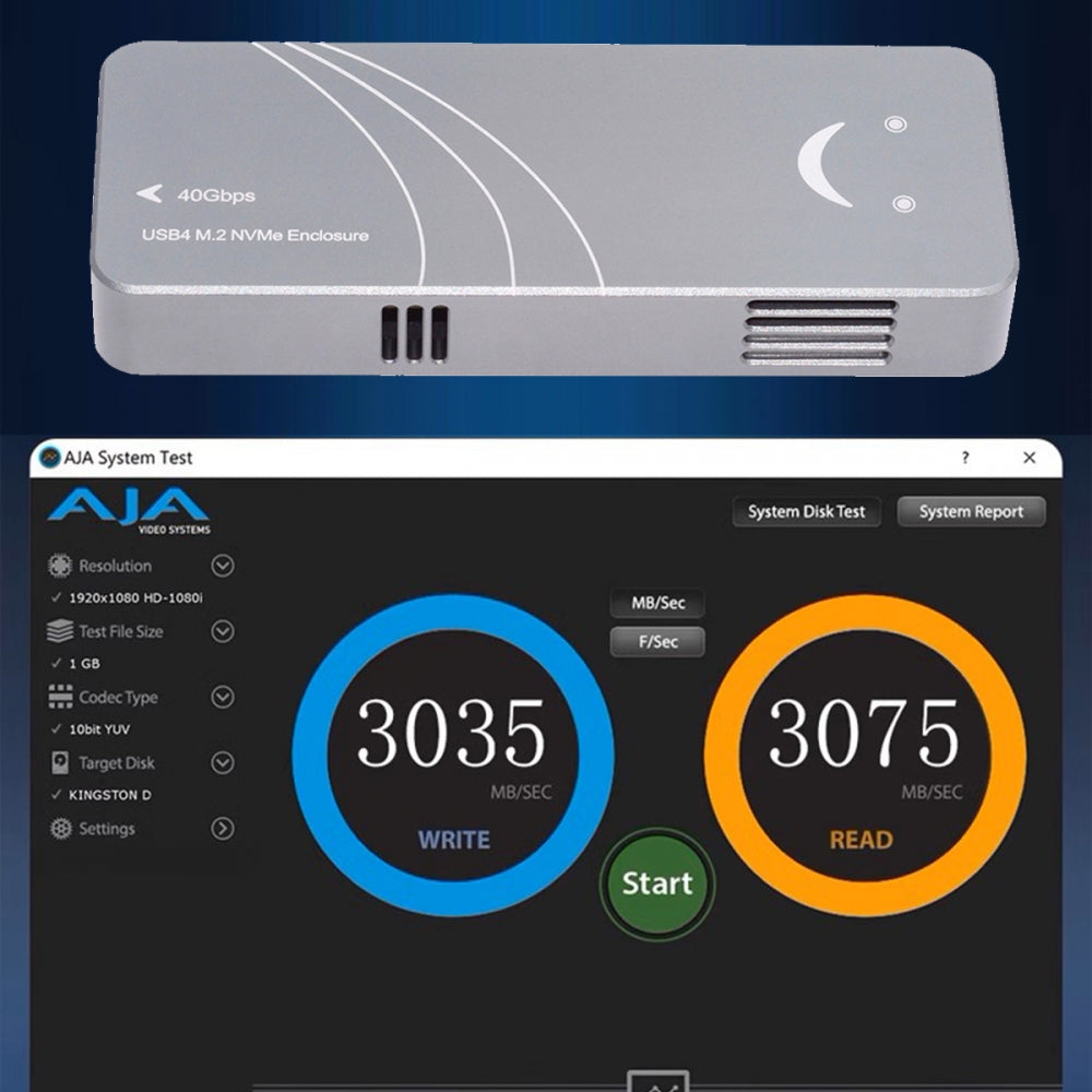 Chenyang Type-C USB4 40Gbps to PCI-E 4.0 X4 SSD NVME NGFF M-Key Enclosure USB-C 20Gbps ASM2464 Chipset UC-116-SL