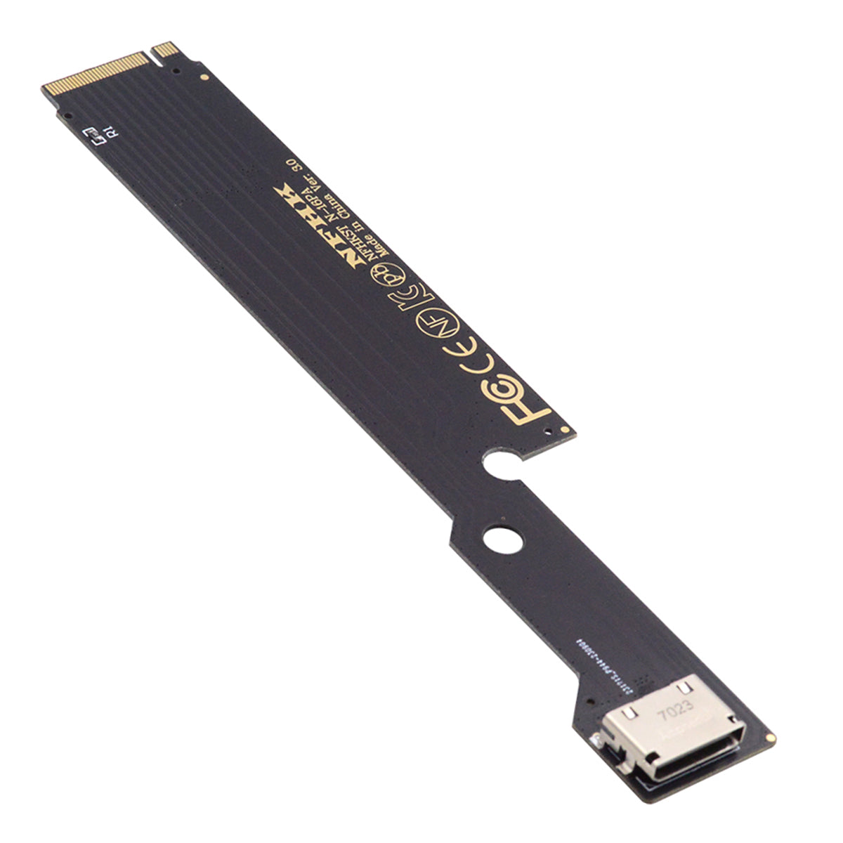 Chenyang PCI-E 4.0 M.2 M-key to Oculink SFF-8612 SFF-8611 Host Adapter for ThinkBook 16+ External Graphics Card & SSD SF-058-INT