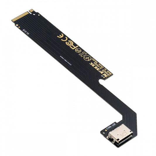 Chenyang PCI-E 4.0 M.2 M-key to Oculink SFF-8612 SFF-8611 Host Adapter for 2024 ThinkBook 16+ AMD8845 External Graphics Card & SSD SF-058-AMD