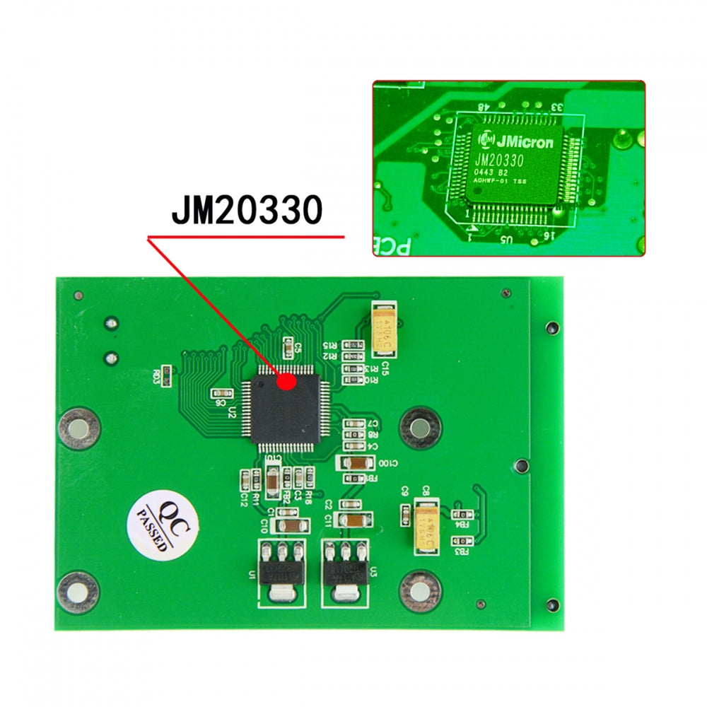 Chenyang 40 Pin ZIF CE 1.8 Inch SSD/HDD to SATA Adapter Board with LIF Flat Cable SA-013