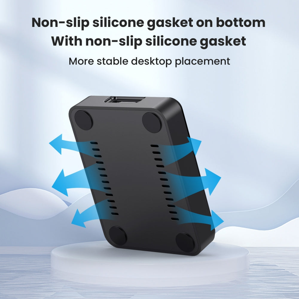 Chenyang USB 3.0 USB-C Type-C to NVME M-key M.2 NGFF SATA SSD Docking Vertical External PCBA Case Enclosure RTL9210B Chipset