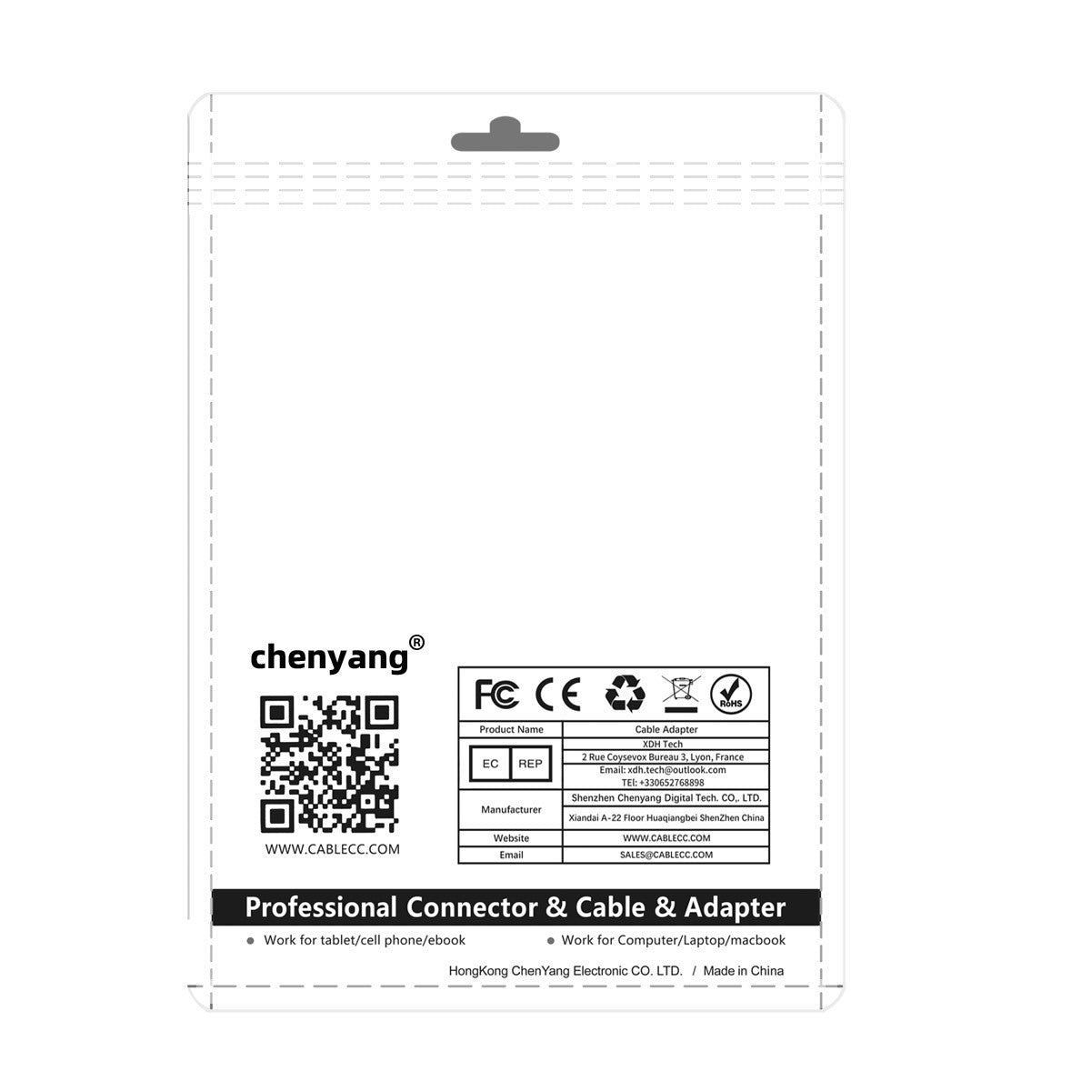 Chenyang PCI-E Slimline SAS 4.0 SFF-8654 4i 38pin Host to SFF-8654 Slim SAS Target Cable 50cm SF-100